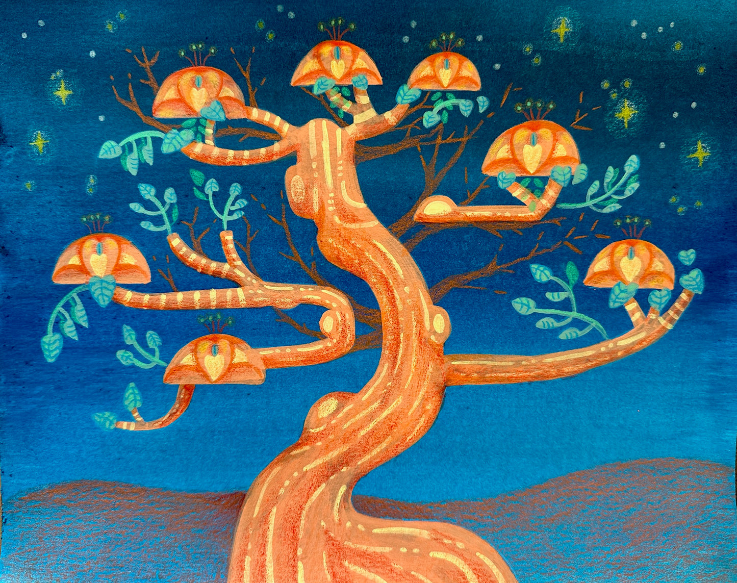 I Wiliwili Believe in UFOs Print