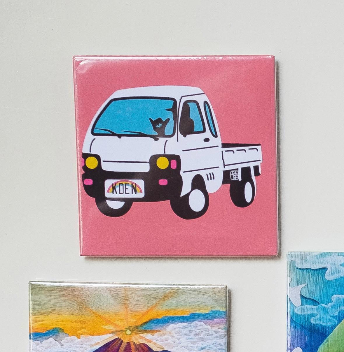 KDEN 軽CAR Magnet