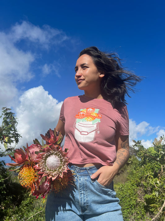 Protea Bucket Crop Tee