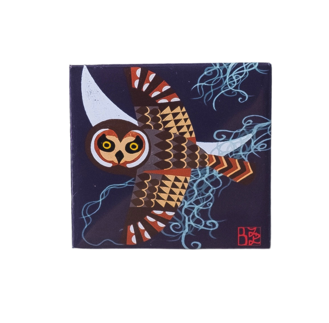 Pueo & Hinahina Magnet