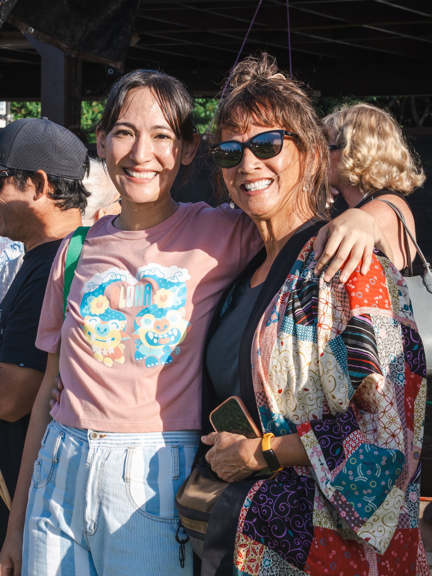 Aloha Shisa Crop Tee