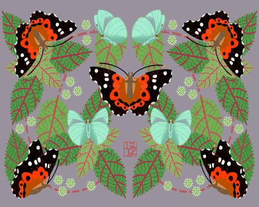 Pulelehua & Māmaki Prints