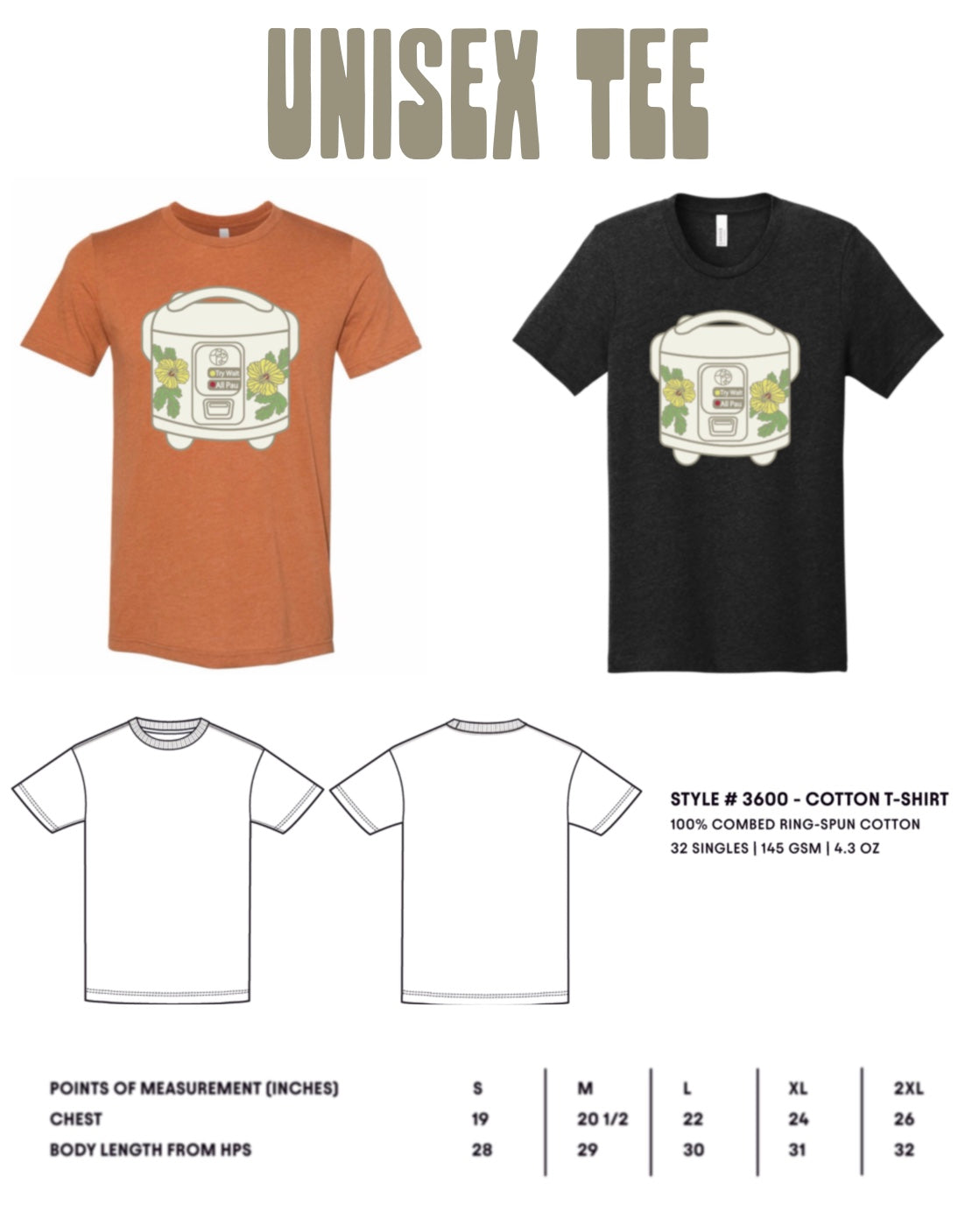 Hapa Rice Tee