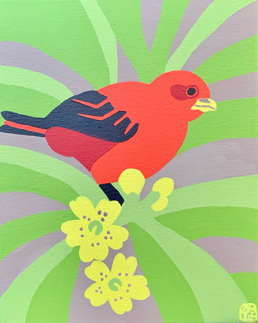 ʻAkepa & Naio Print