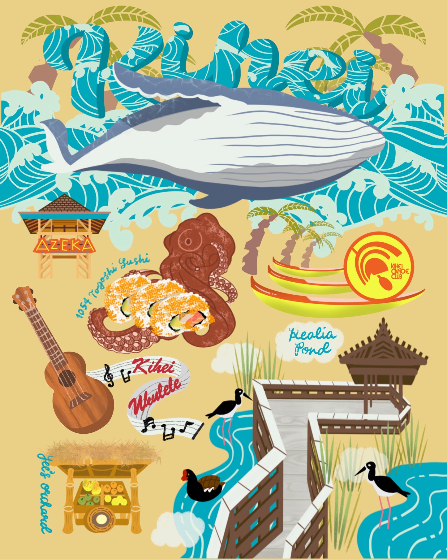 Kihei Greeting Cards