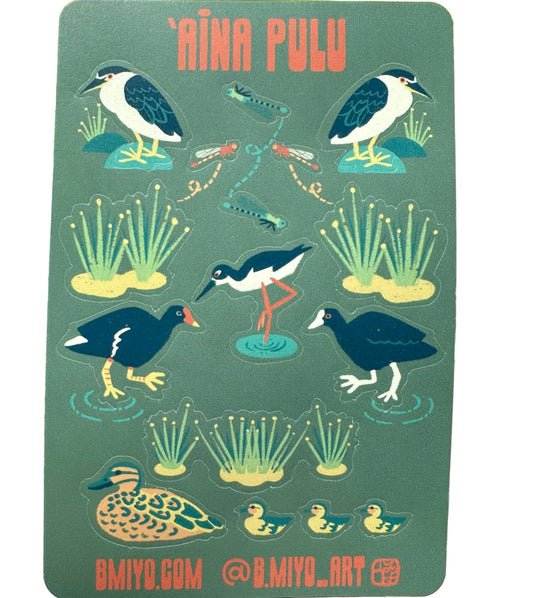 Aina Pulu Sticker Sheets