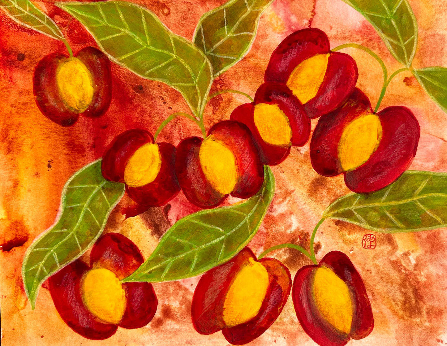 ʻAʻaliʻi Original Painting