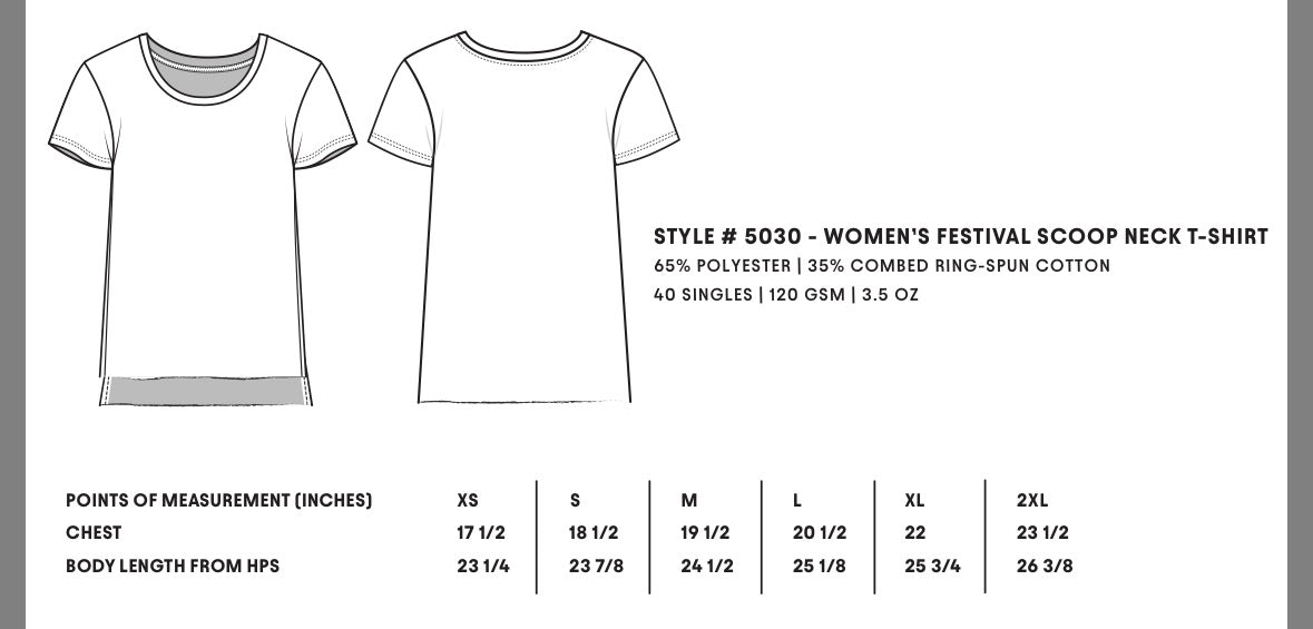 Hawaiʻifuda Scoop Neck Tee