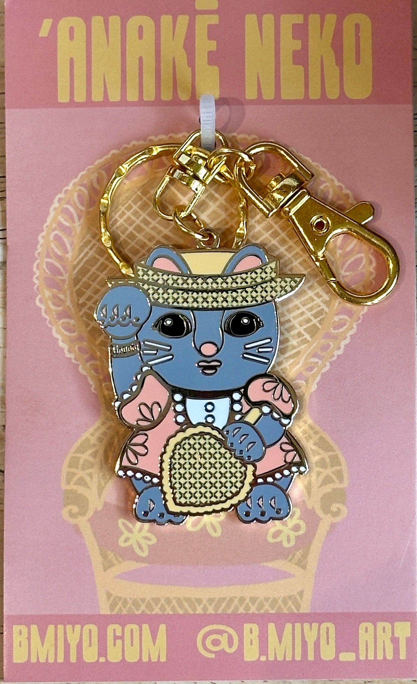 ʻAnake Neko Keychain