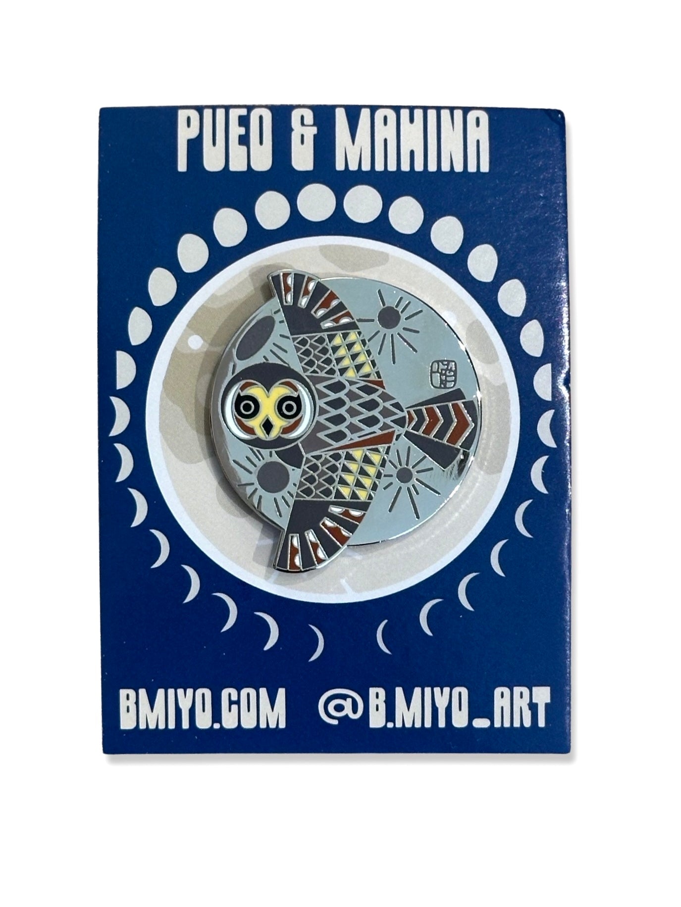 Pueo & Mahina Enamel Pin