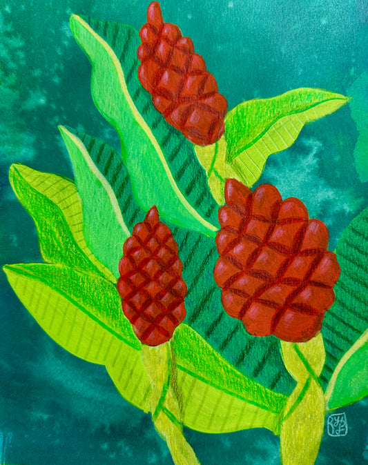 Awapuhi Original Painting