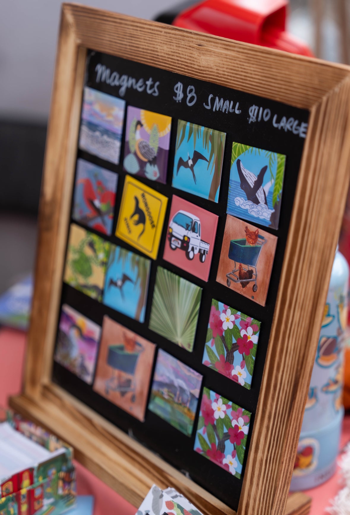 Mongoose Crossing Magnet