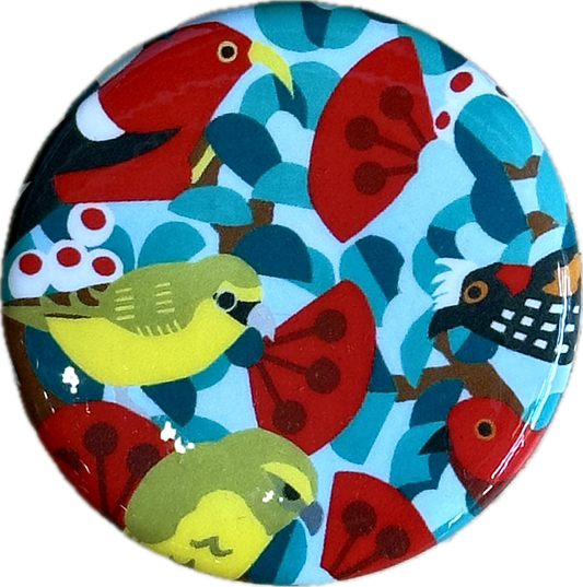 Makahiki O Nā Manu Nahele Button Pin