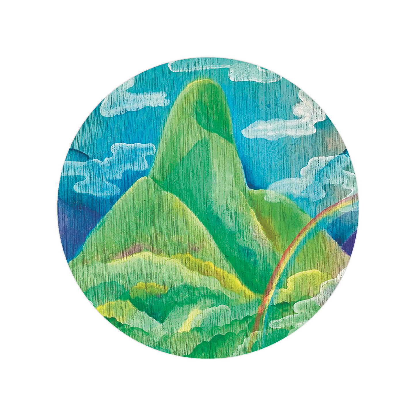 ʻĪao Heals Button Pin