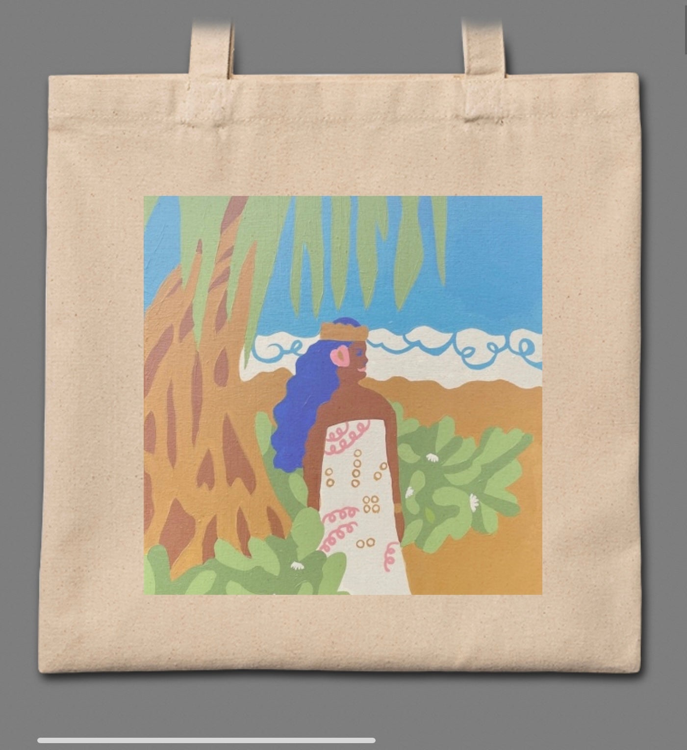 Naupaka & Hala Tote Bag