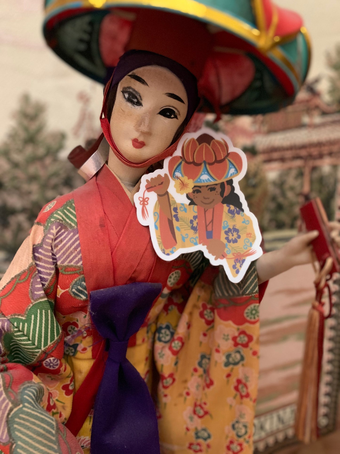 Uchinanchu Girl Stickers