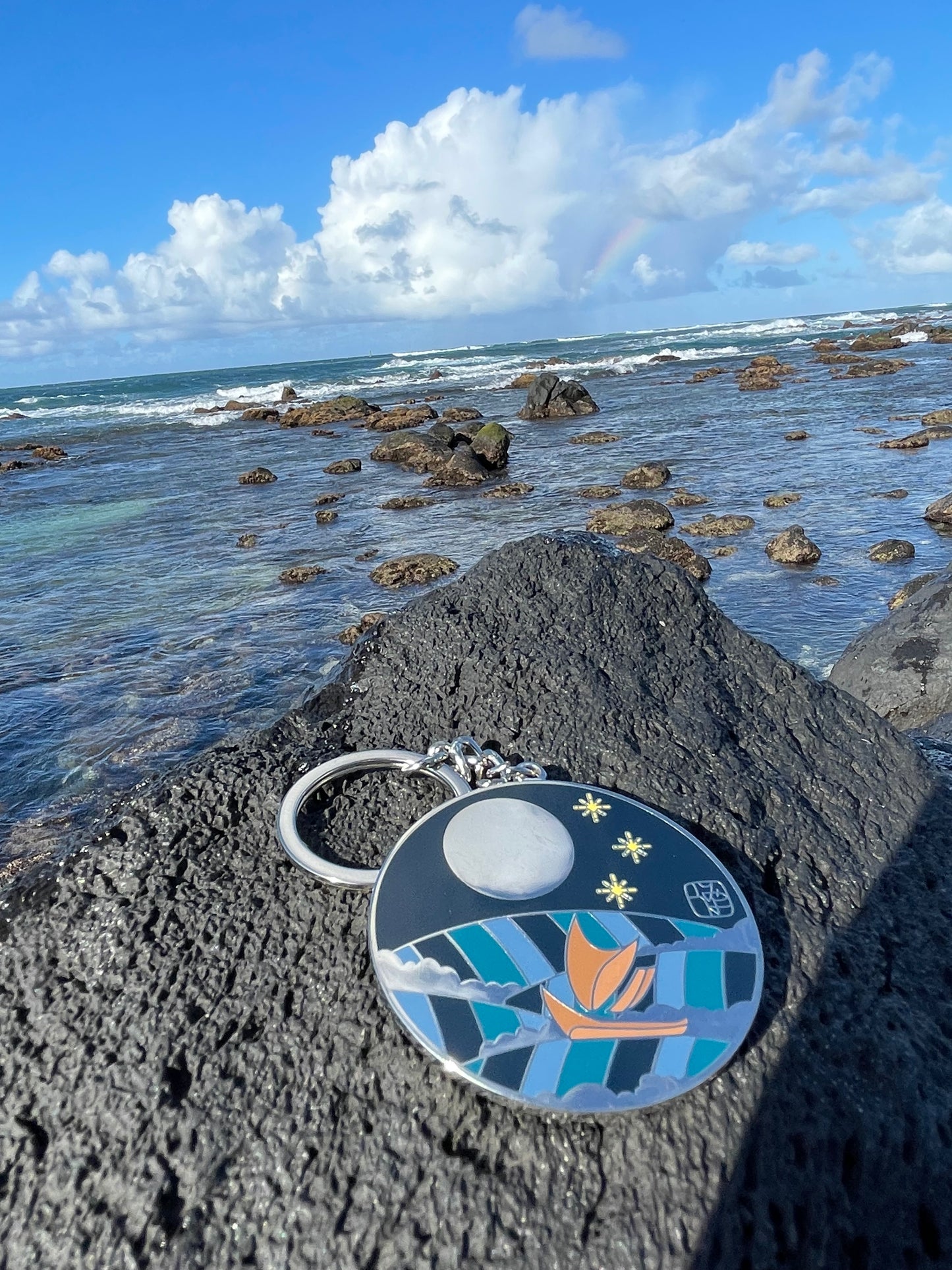 Hōkūleʻa Keychain