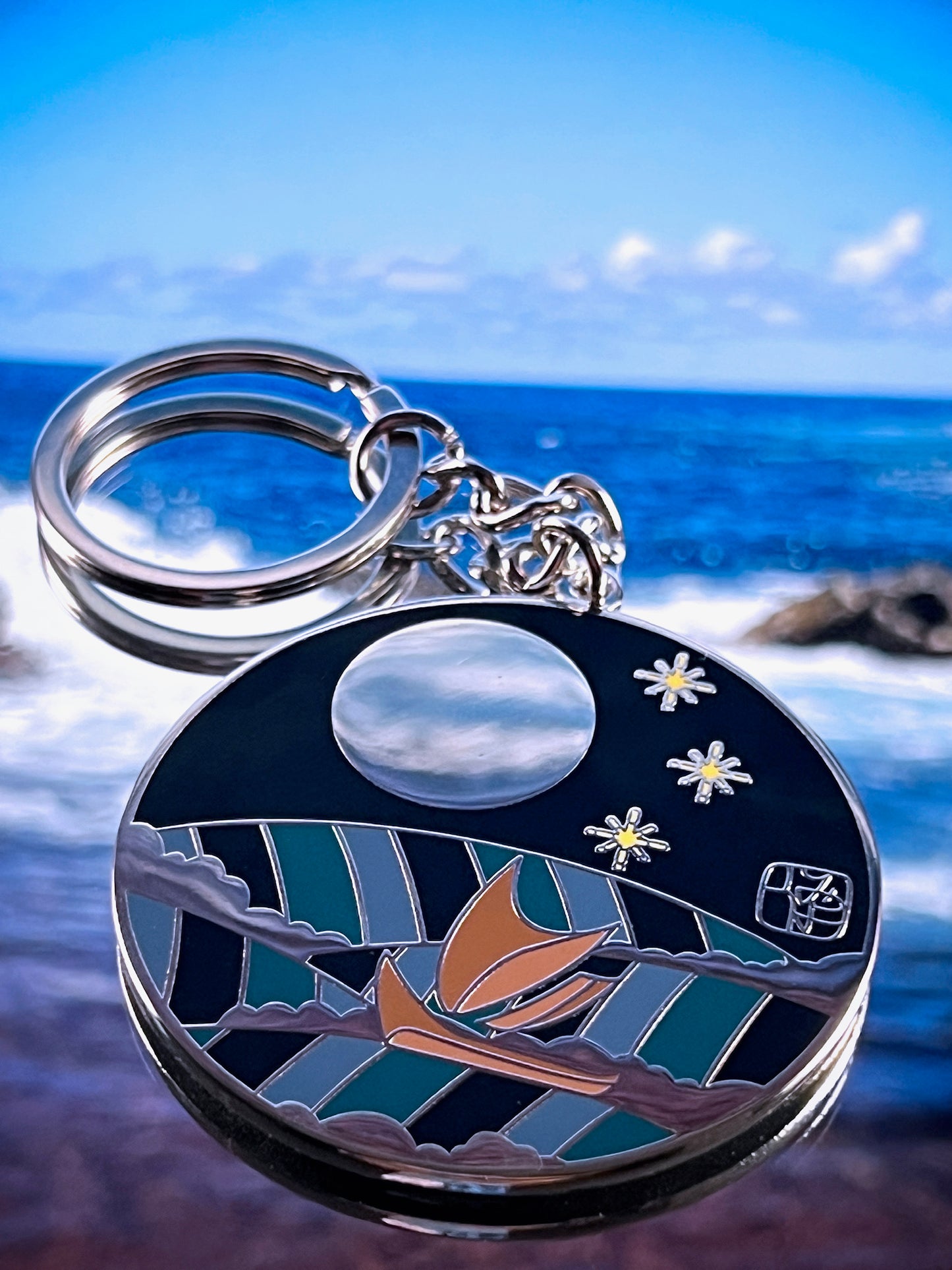 Hōkūleʻa Keychain