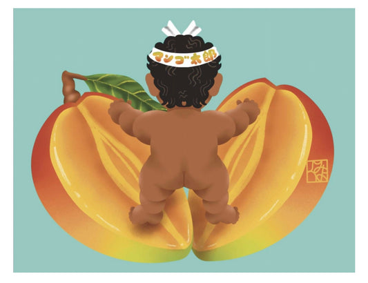 Mangotaro Greeting Cards
