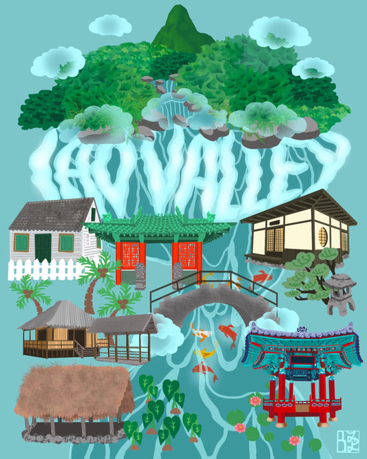 Iao Valley Print