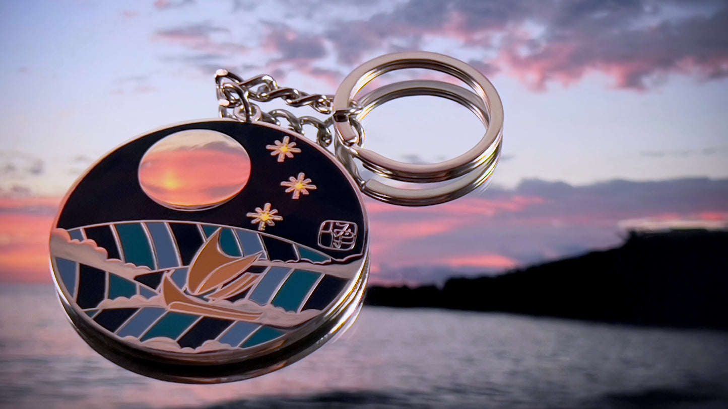 Hōkūleʻa Keychain