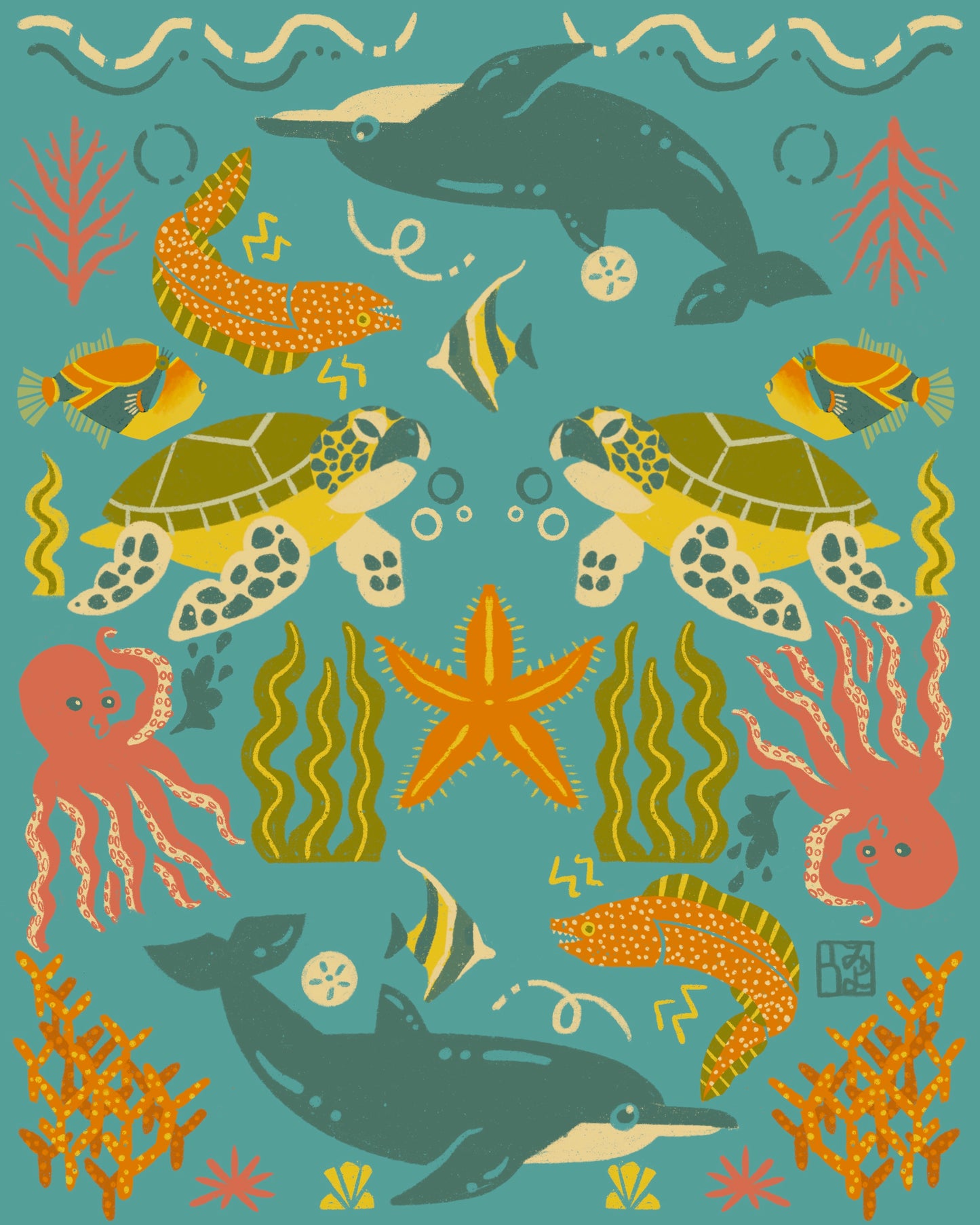 Ka Lalo Kai Greeting Cards