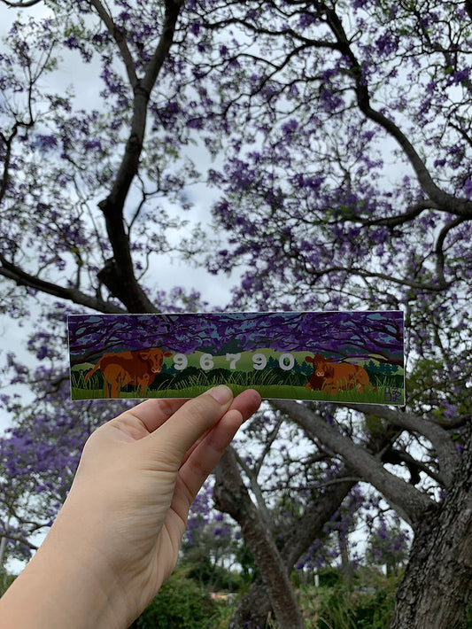 Kula Mini Bumper Sticker