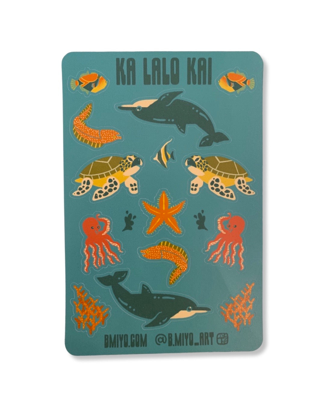 Ka Lalo Kai Sticker Sheets