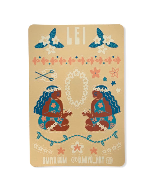 Lei Sticker Sheets