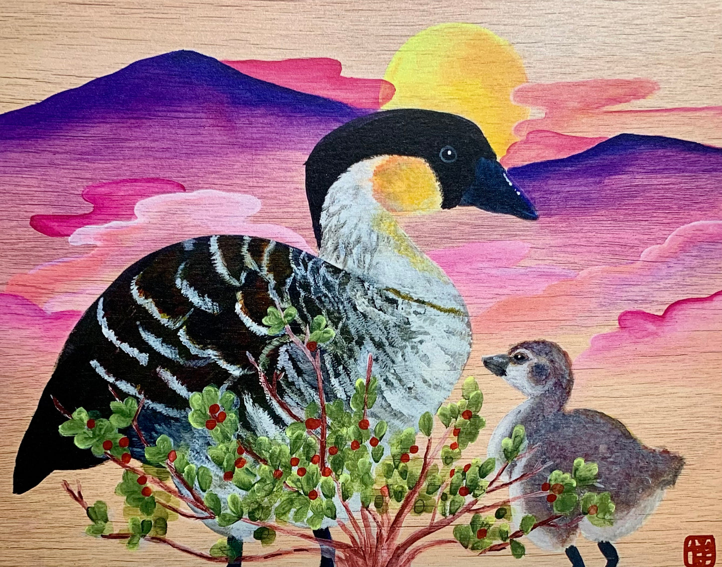 Nene & Ohelo Print