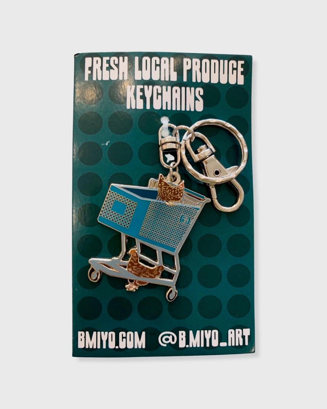 Fresh/Local Produce Keychains