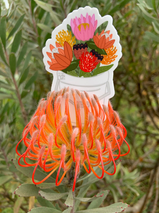 Protea Bucket Stickers