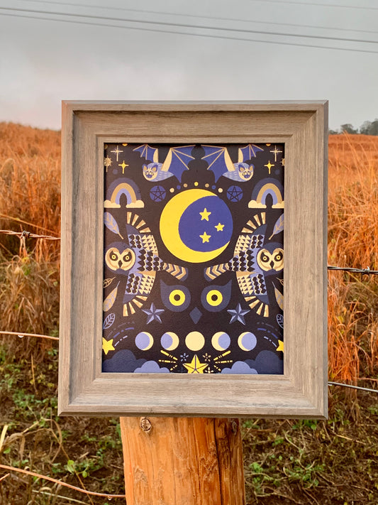 Pueo Revisited Print