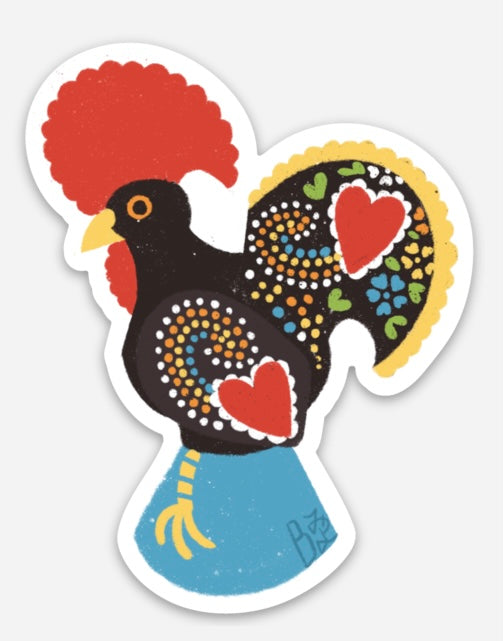 Rooster of Barcelos Stickers