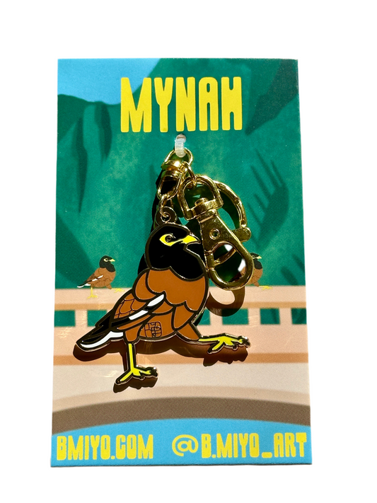 Mynah Keychain