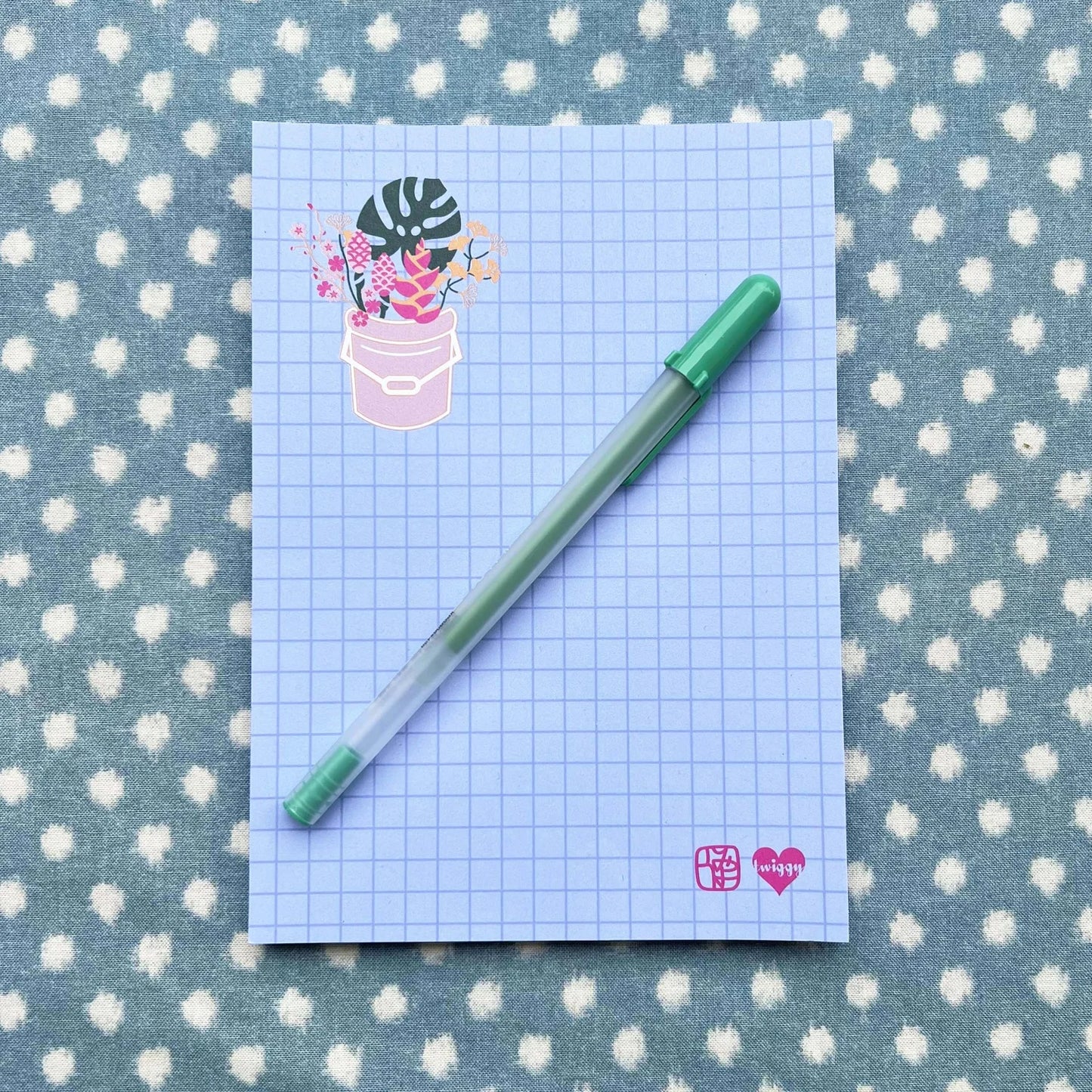 Twiggy x B. Miyo Art Notepad