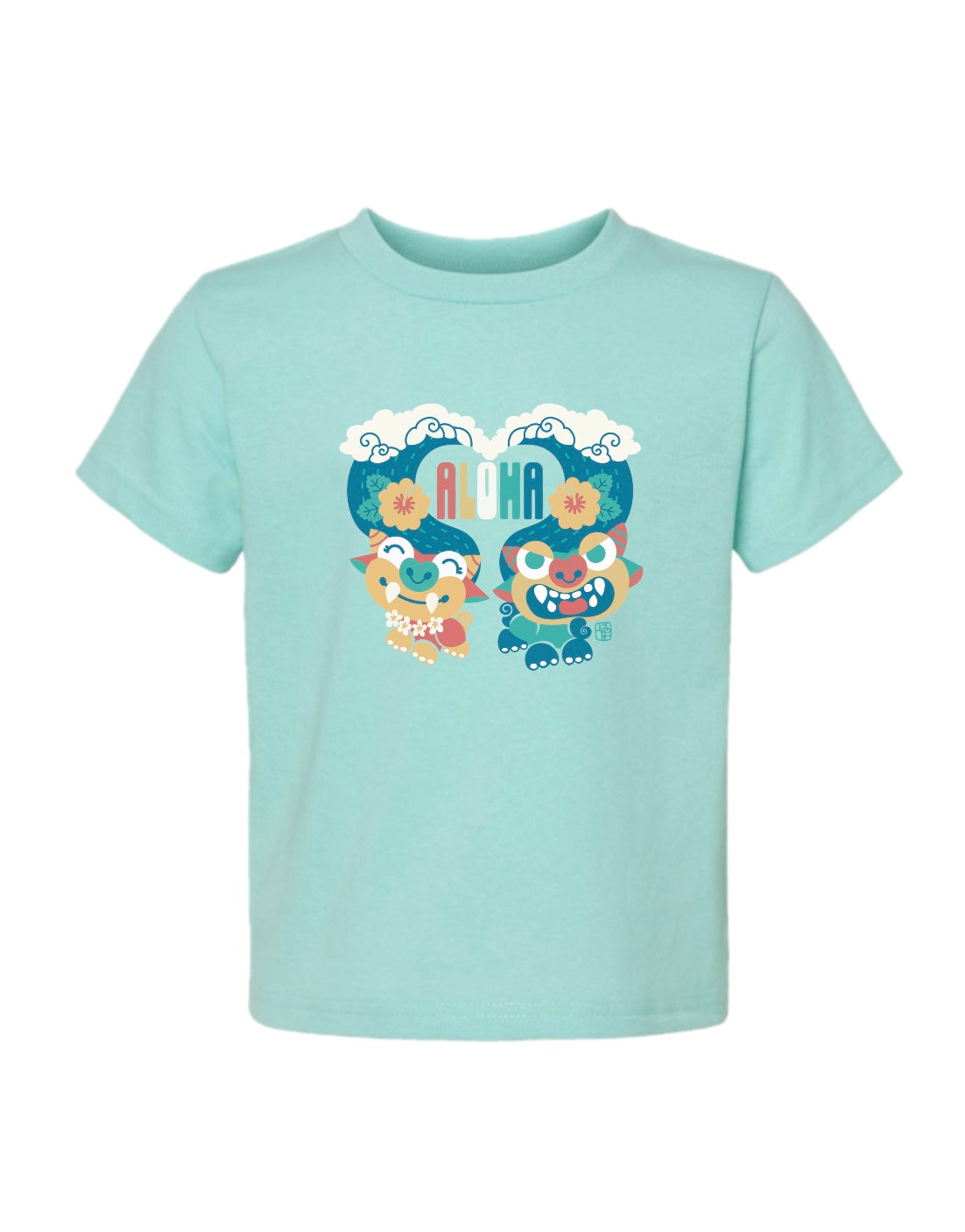 Aloha Shisa Keiki Tee