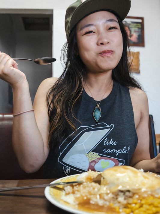 Like Sample? Racer Tank Crop