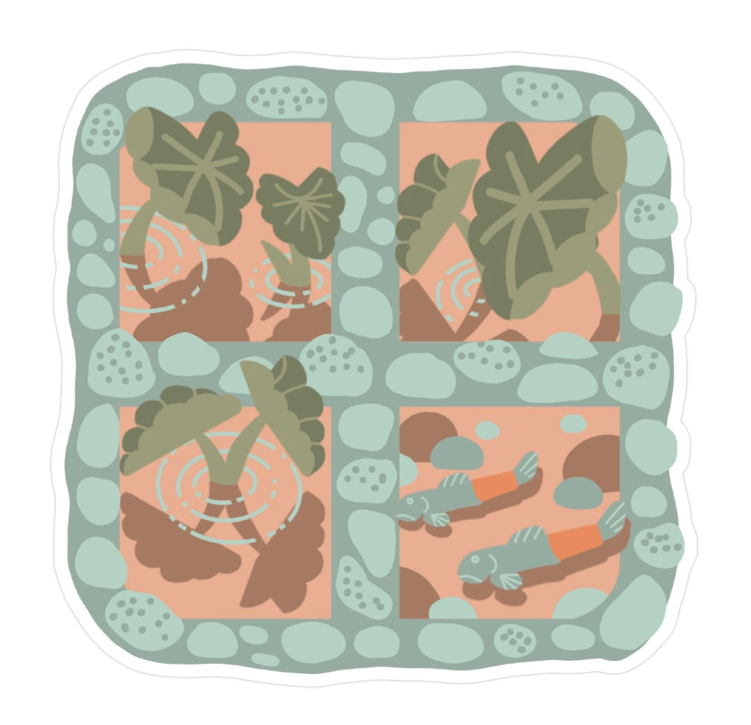 Loʻi Kalo Sticker