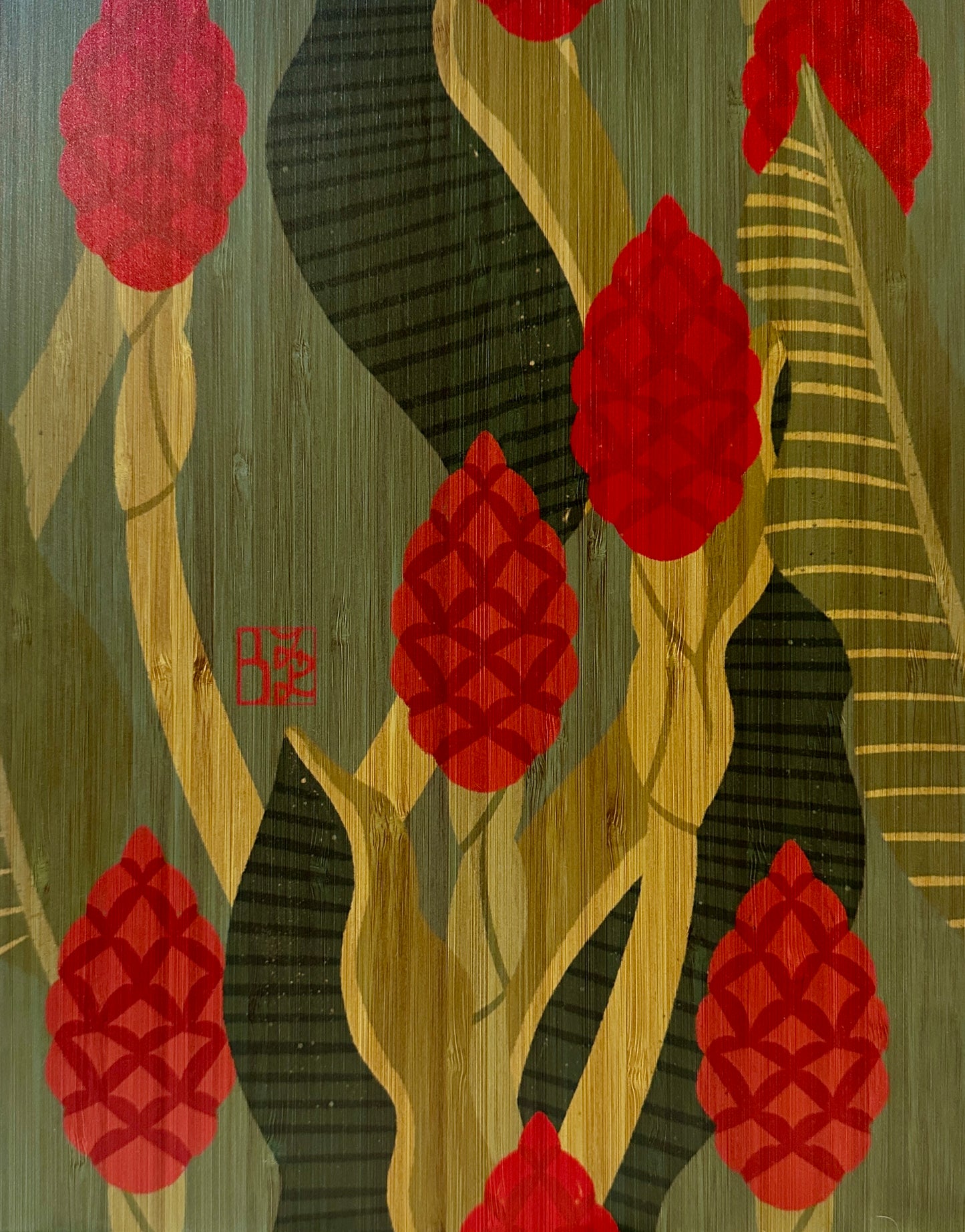 Awapuhi Wood Print