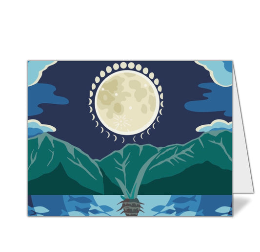 Kaulana Mahina greeting Card