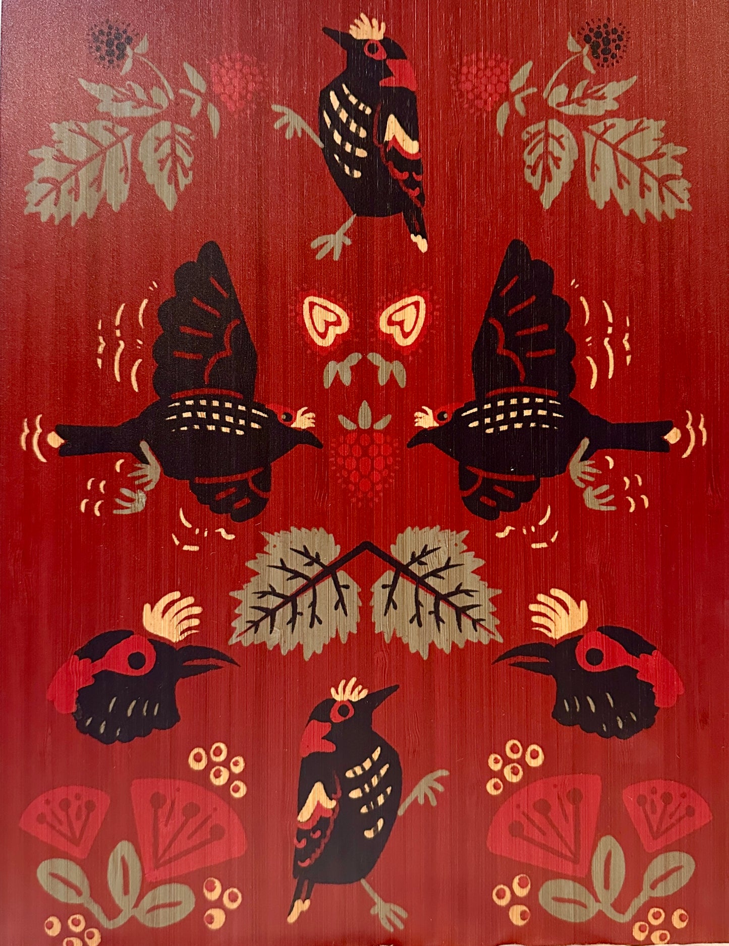 ʻĀkohekohe Wood Print