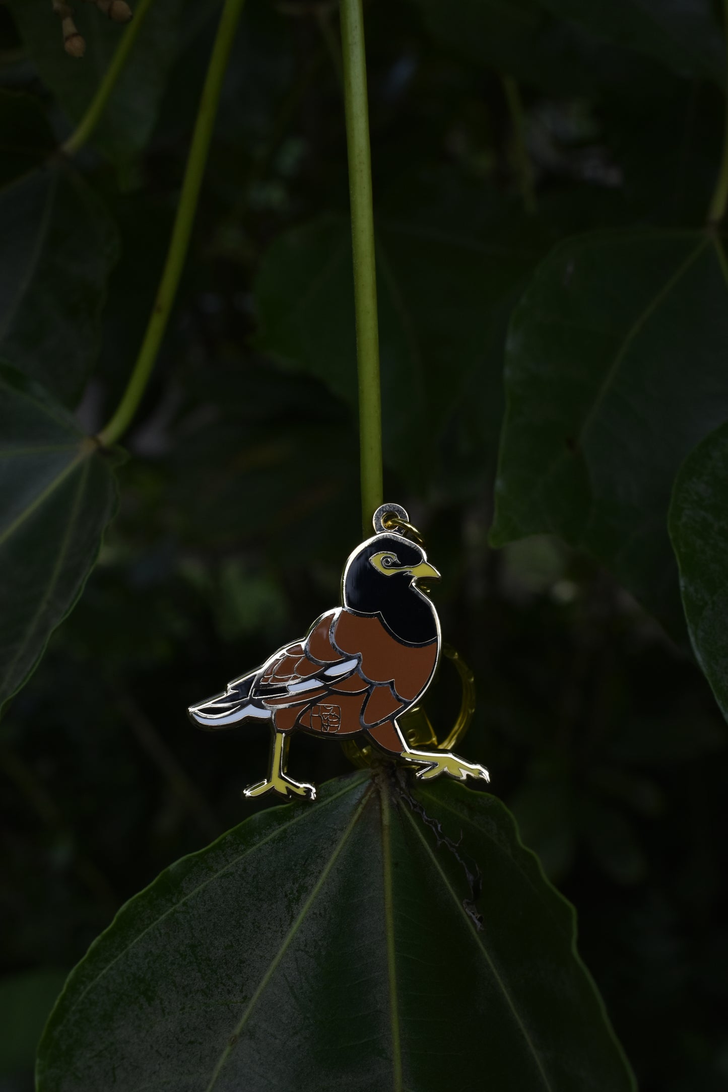 Mynah Keychain