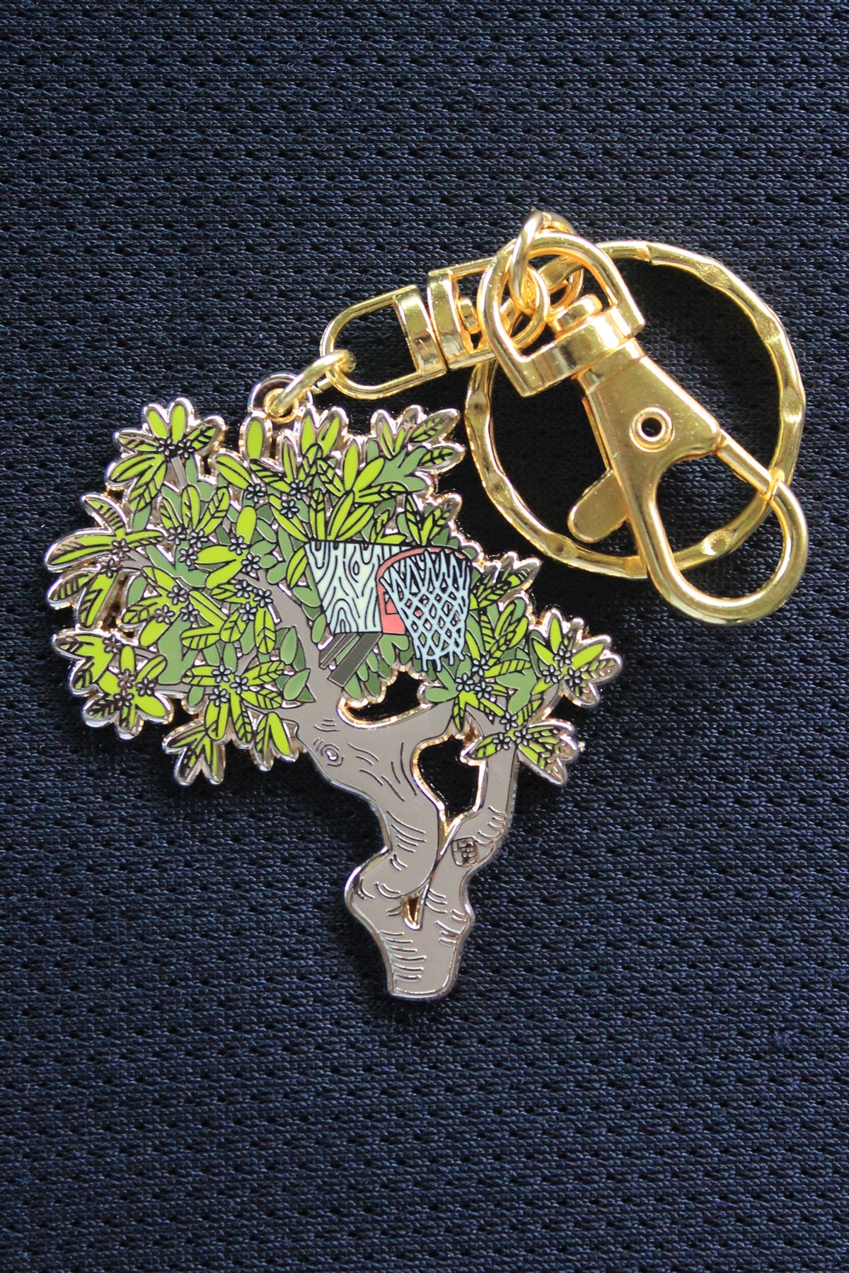 Waiehu Hoops Keychain