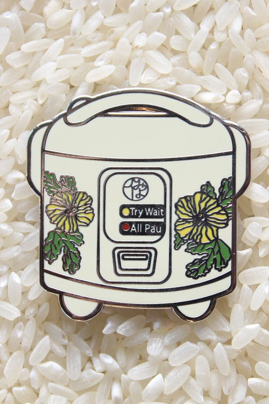 Hapa Rice Enamel Pin