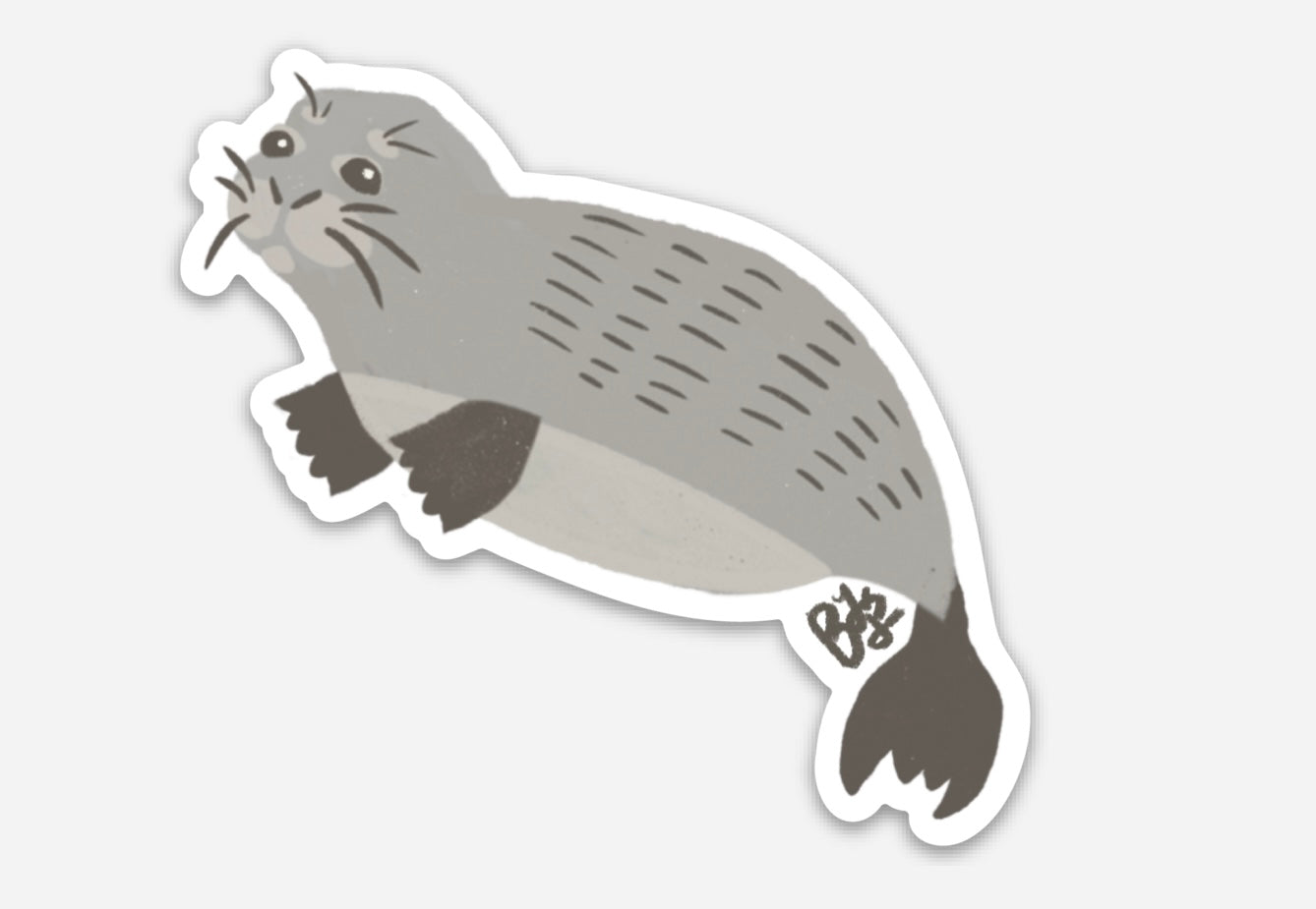Monk Seal Stickers