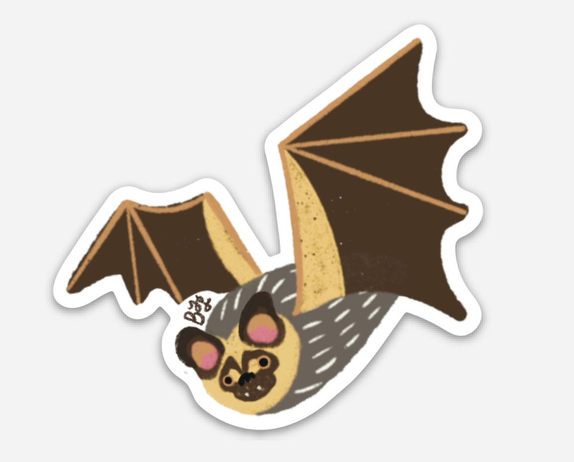 Hoary Bat Stickers