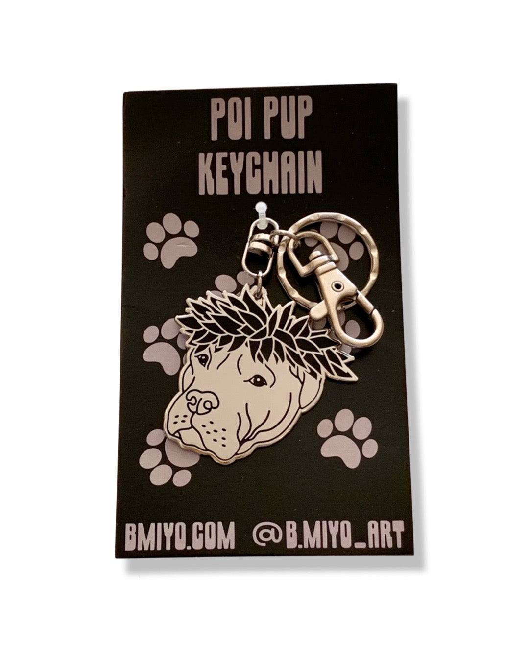 Poi Pup Keychain