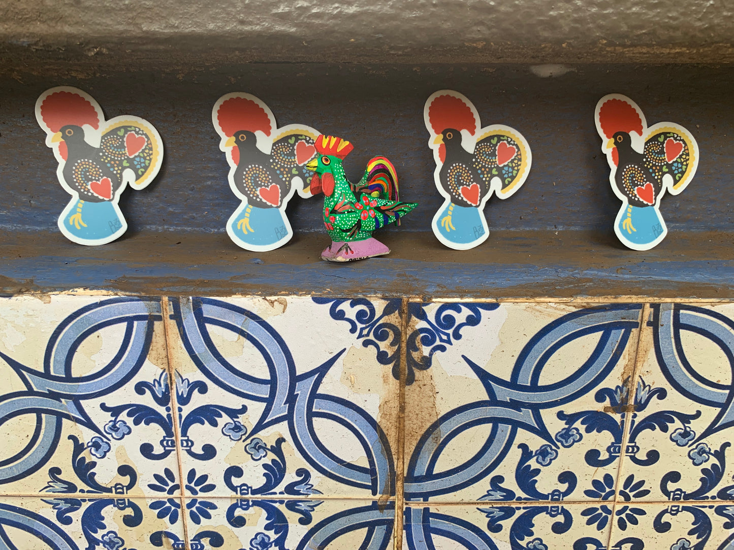 Rooster of Barcelos Stickers