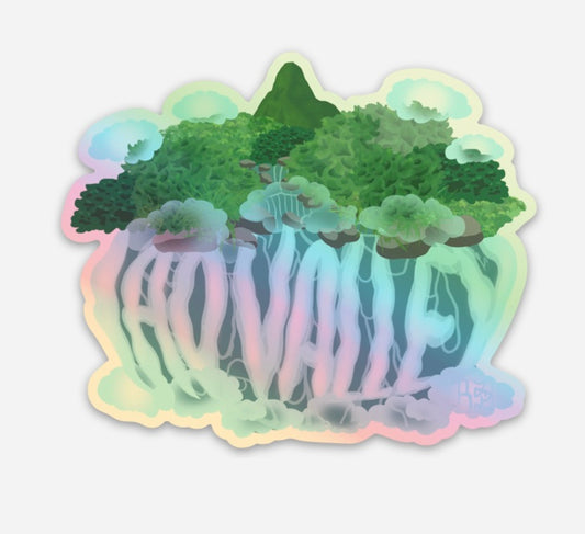 ‘Iao Valley Holographic Stickers